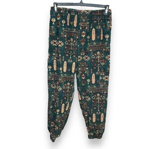 Urban Outfitters Southwestern Corduroy Penelope Joggers Bottoms - Small